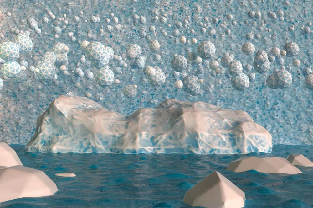 Iceberg , 2017, Ed. 1/1, Chromogenic print, 40” x 60”