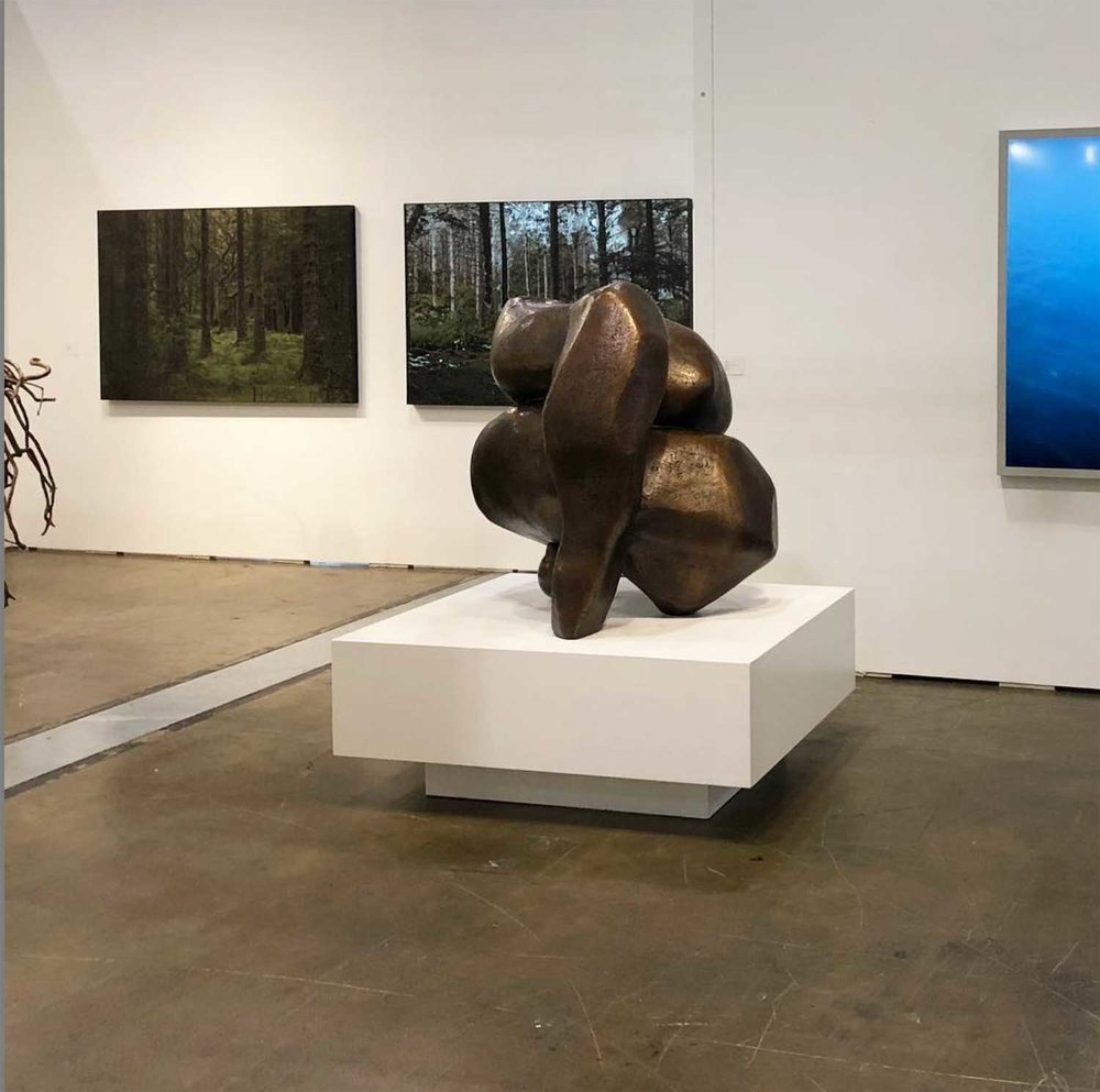 Vue d'installation, Art Toronto 2018, An Te Liu, Nicolas Baier