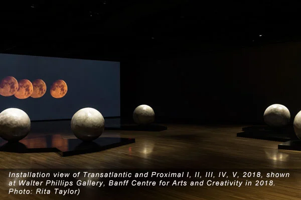 "Monuments unmoored": Works by Caroline Monnet