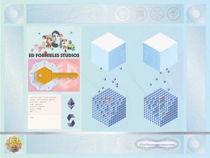 Ed Fornieles, Studio Certificate EF002