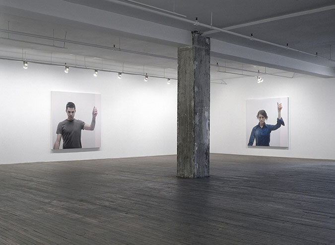 Pascal Grandmaison ,  Verre  (série de 9 images), 2003-2004, épreuve numérique à développement chromogène montée sur plexiglass, 71” x 71” x 3.25”, Édition of 3