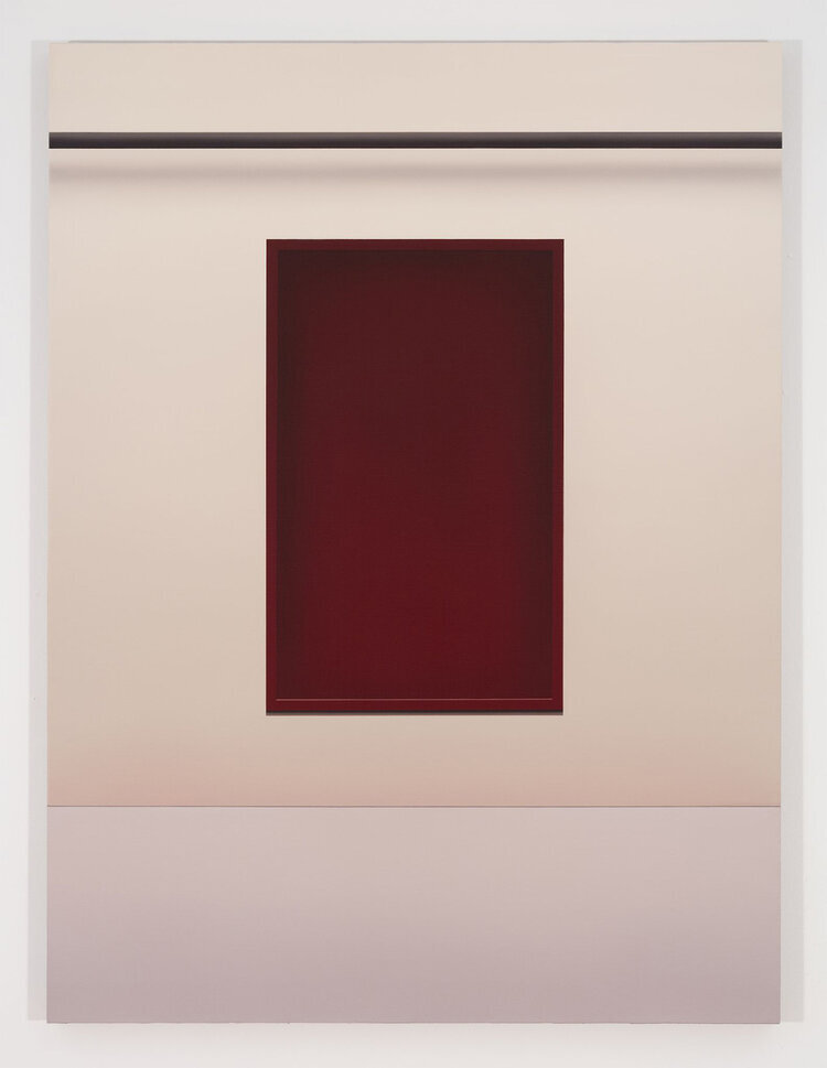   Pierre Dorion ,  Lisbonne IV , 2020, Oil on linen canvas, 60” x 45” 