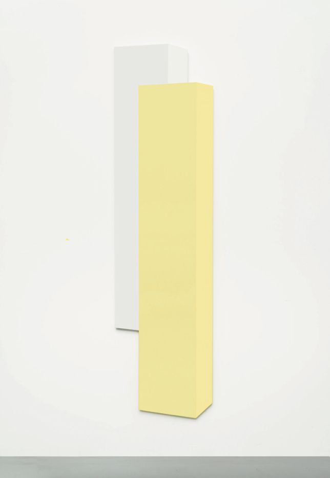   Francine Savard -   Arrêt sur image (Anne Truitt: Intersections, Baltimore Museum of Art, October 23, 2016 - June 6, 2017 ), 2022 Acrylique sur toile marouflée sur panneau / Acrylic on canvas mounted on panel  74 x 19 1/2 x 1 5/8 in. (188 x 49.5 x 
