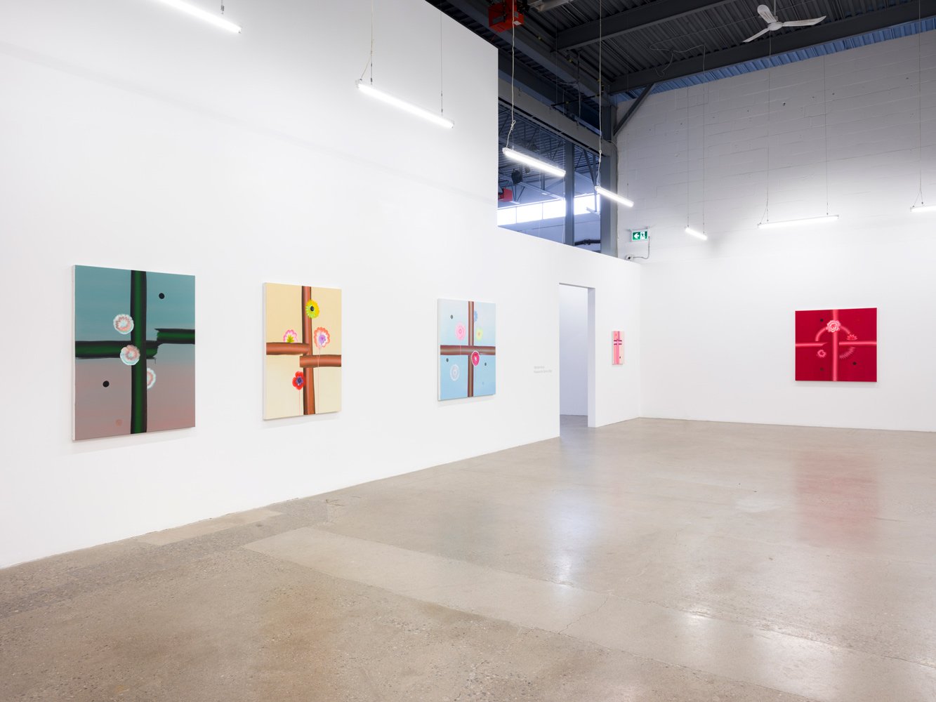 Wanda Koop - Flowers for Sonny Boy Installation View