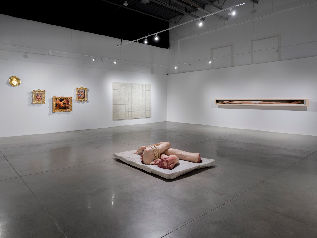 Evan Penny - Marsyas and the Venetian Mirror Vue d'installation / Installation View