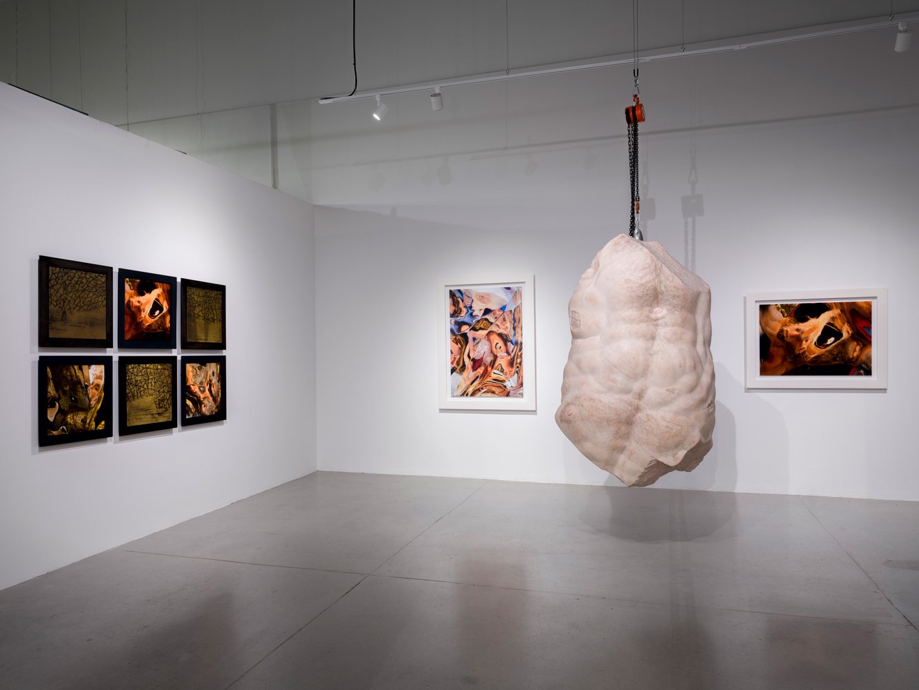 Evan Penny - Marsyas and the Venetian Mirror Vue d'installation / Installation View