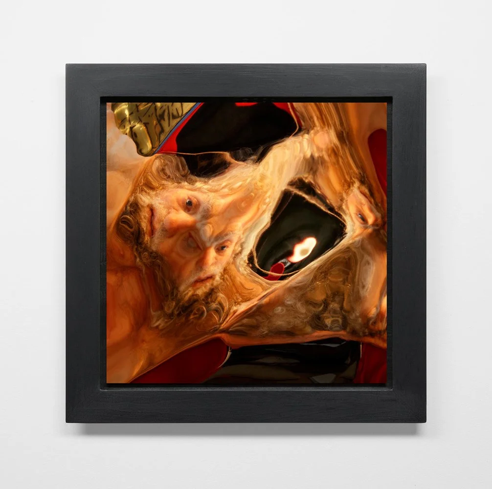 Evan Penny - IN RETROSPECT #1 , 2024 Photograph 18" x 18" (45.7 x 45.7 cm)