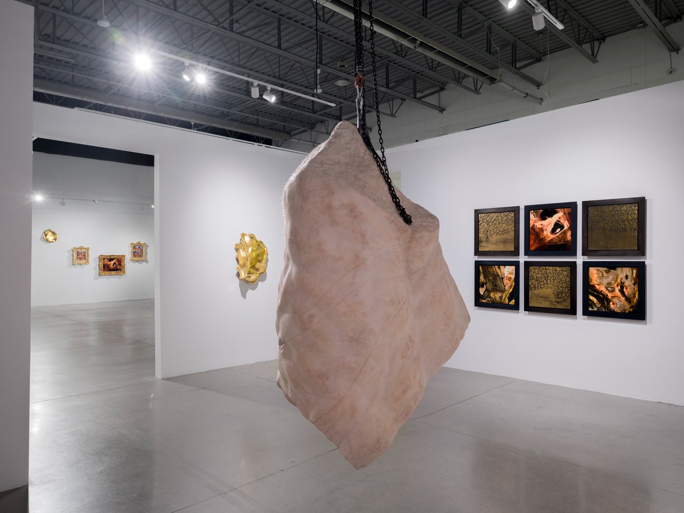 Evan Penny - Marsyas and the Venetian Mirror Vue d'installation / Installation View