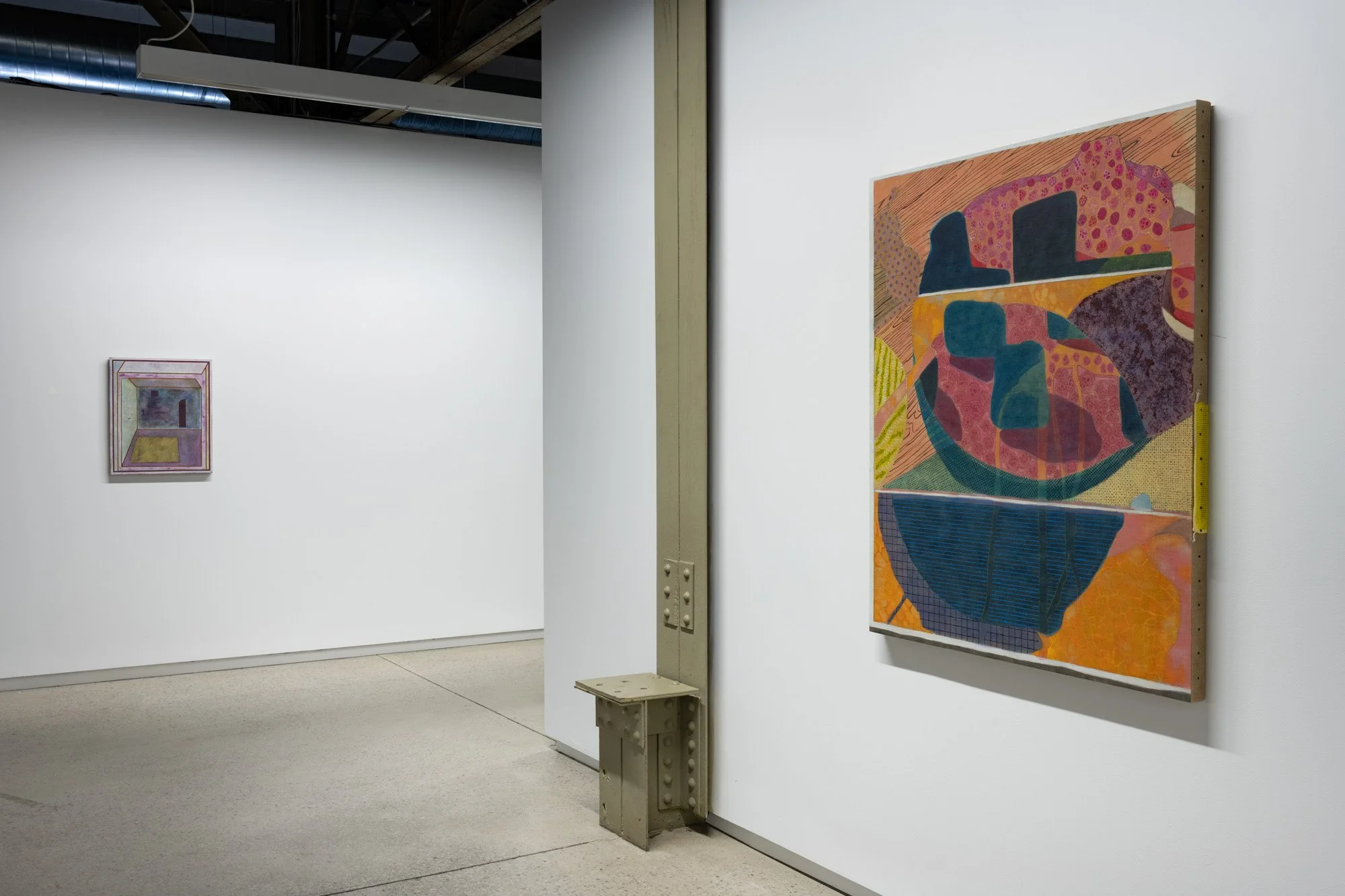 Patrick Howlett , make room , 2025. Vue d’installation / Installation view.