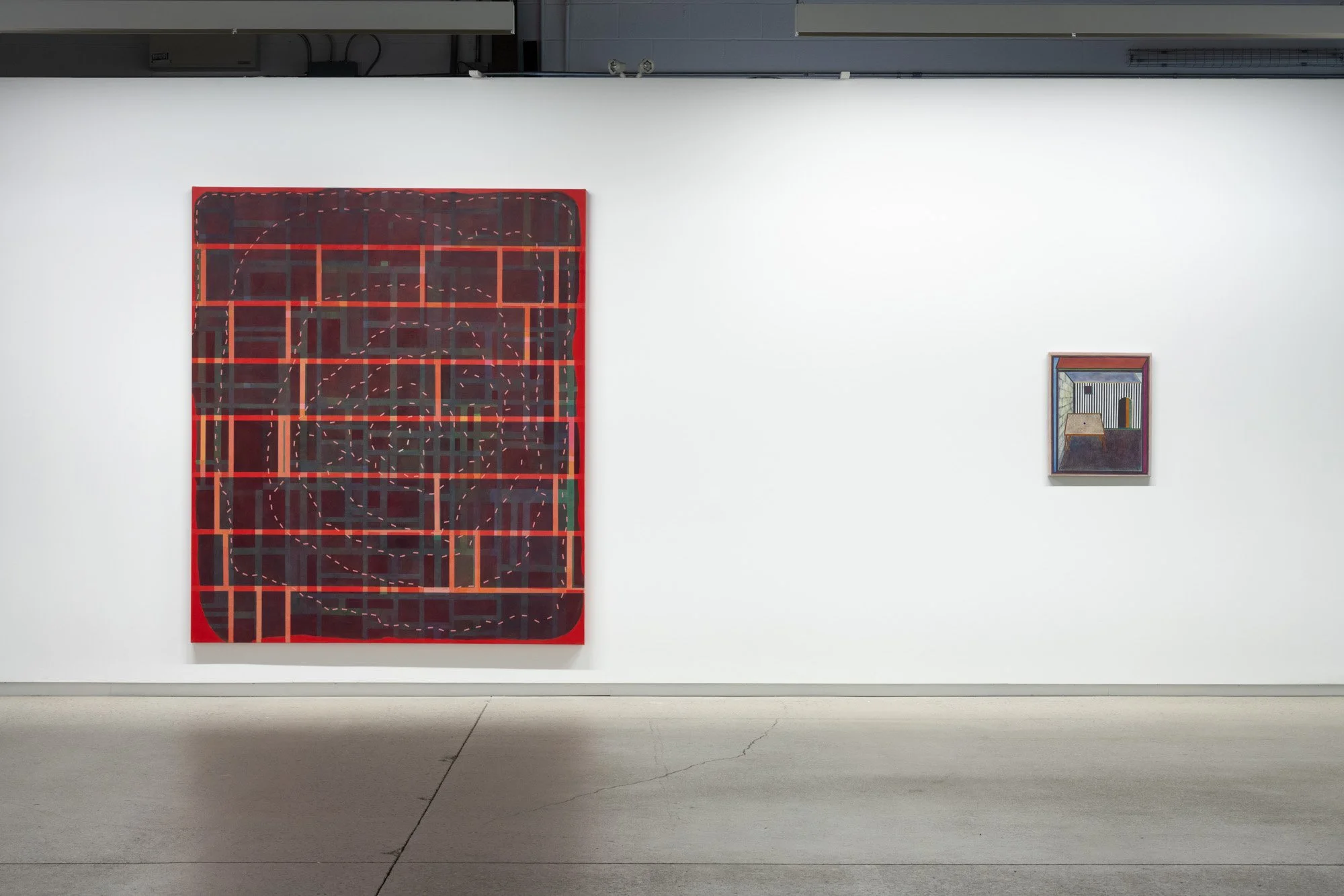 Patrick Howlett , make room , 2025. Vue d’installation / Installation view.