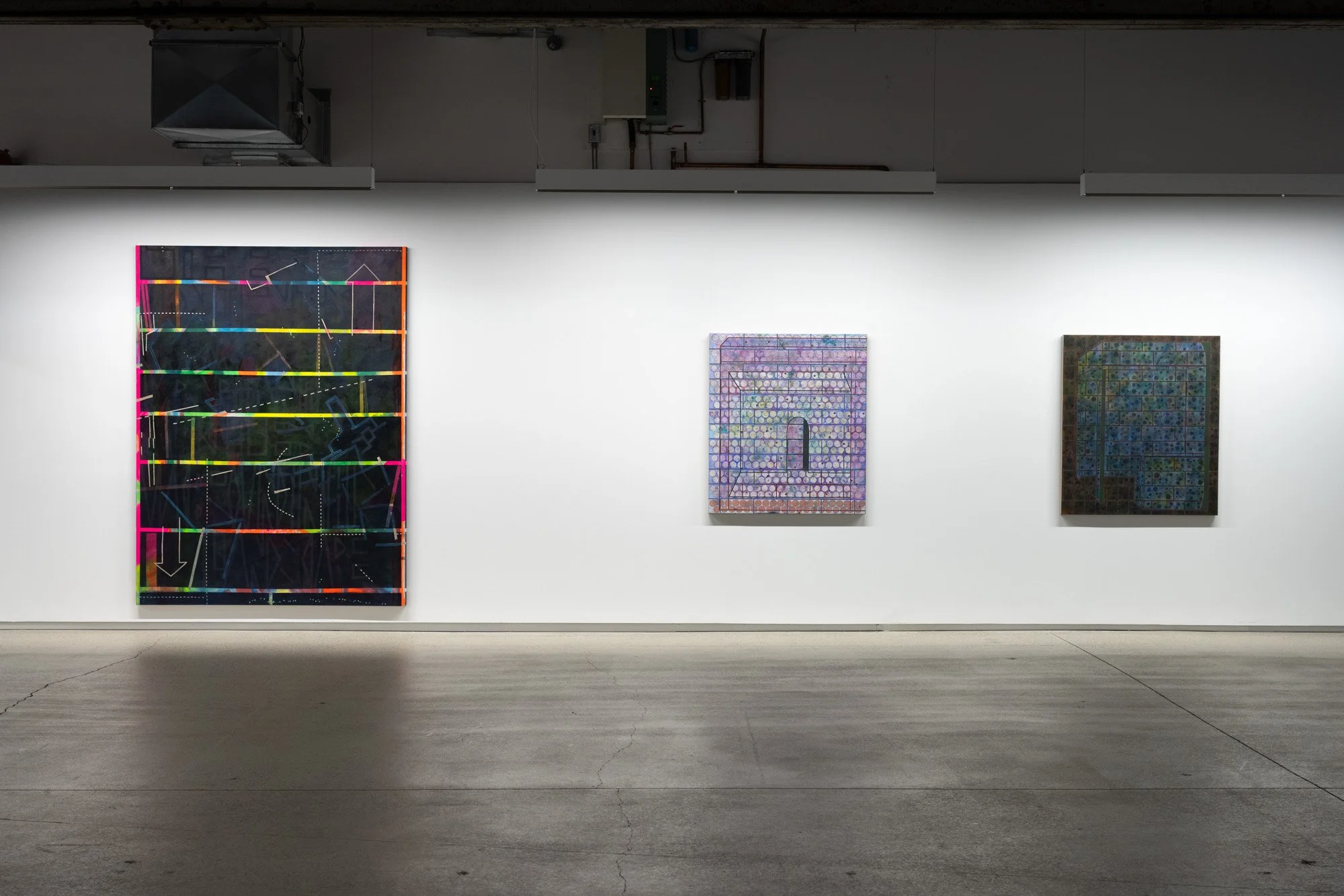 Patrick Howlett , make room , 2025. Vue d’installation / Installation view.