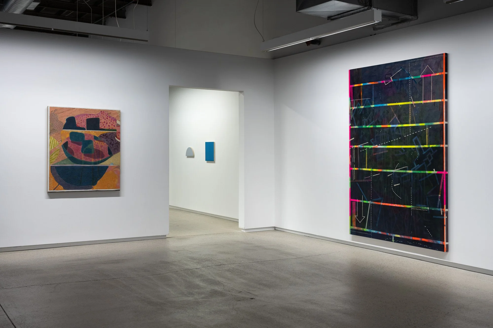 Patrick Howlett , make room , 2025. Vue d’installation / Installation view.