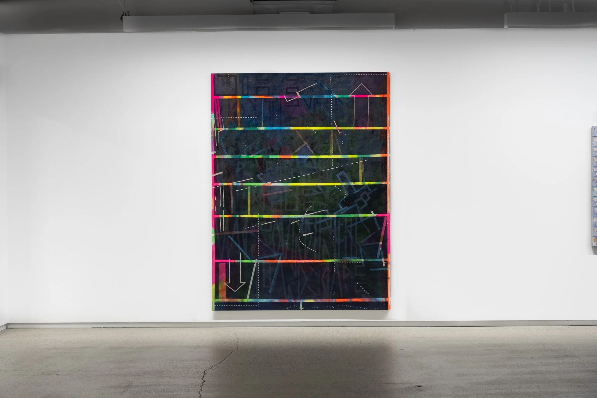 Patrick Howlett , make room , 2025. Vue d’installation / Installation view.