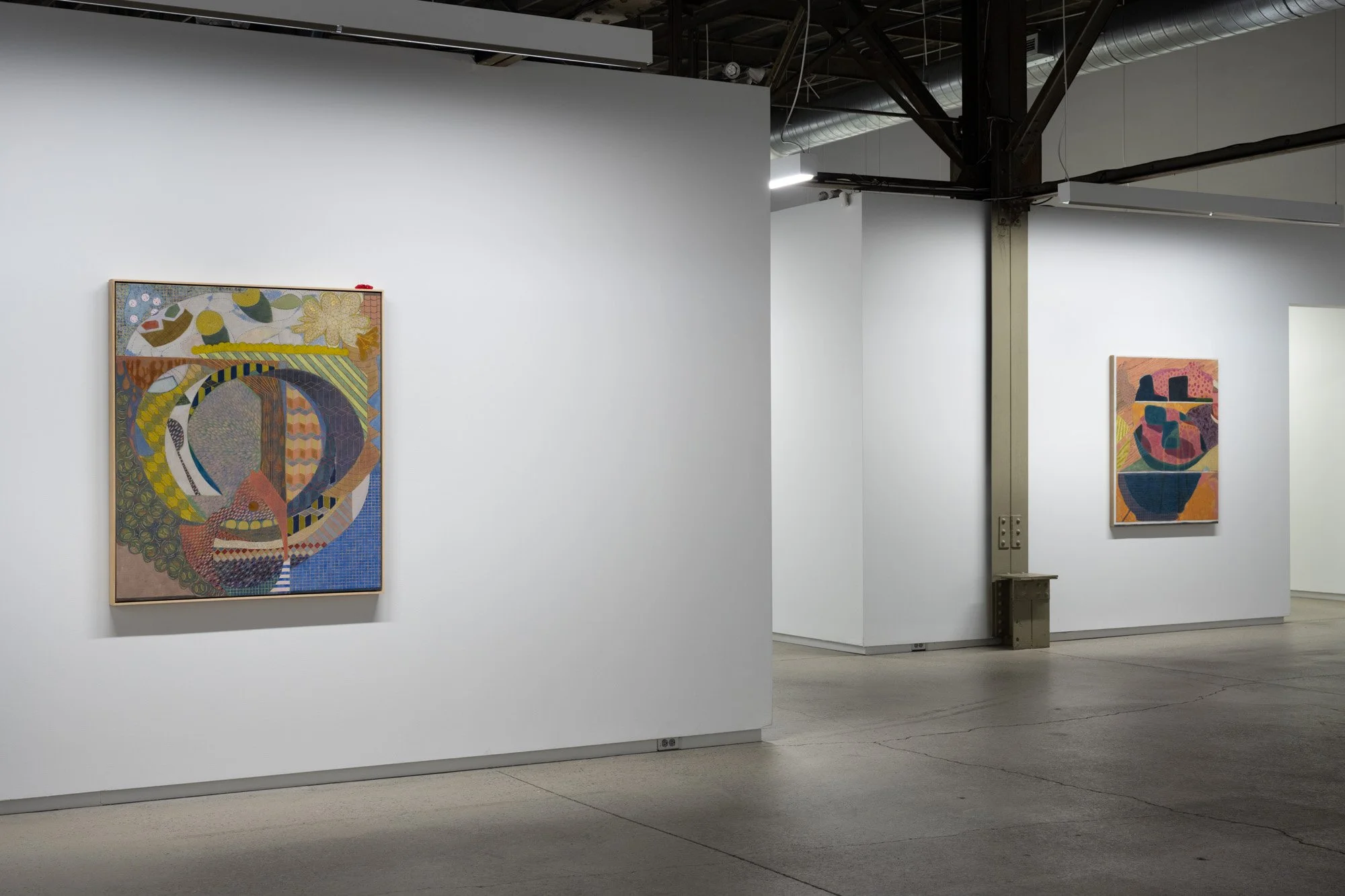 Patrick Howlett , make room , 2025. Vue d’installation / Installation view.