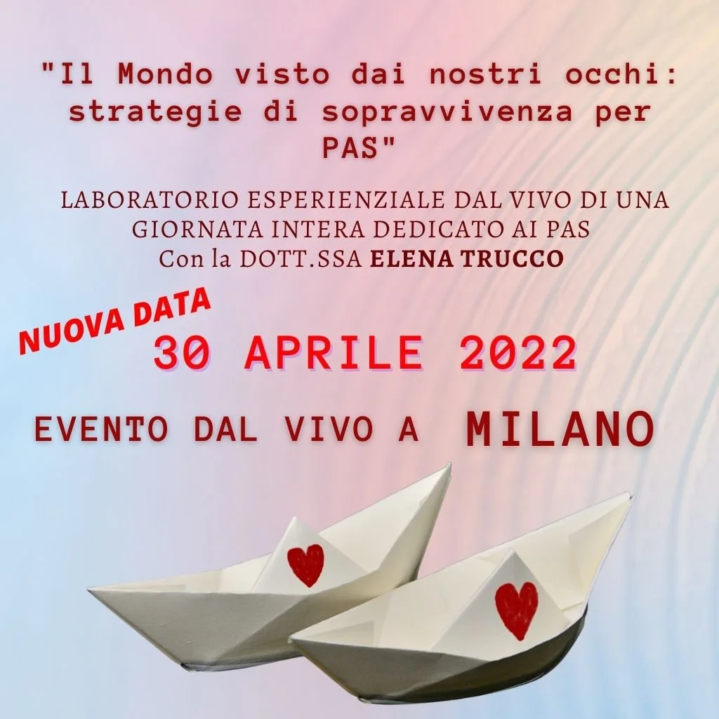 Evento dal vivo a Milano: Il Mondo visto dai nostri occhi: strategie di sopravvivenza per Persone Altamente Sensibili