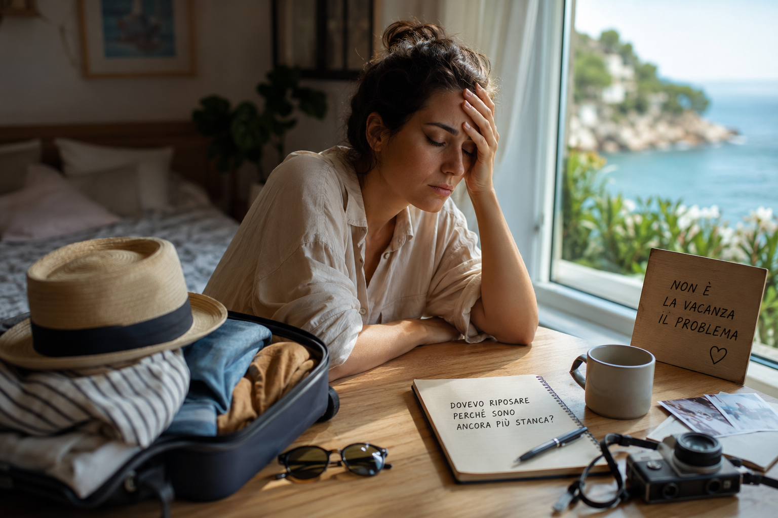 Perché anche in vacanza non riesci a recuperare?