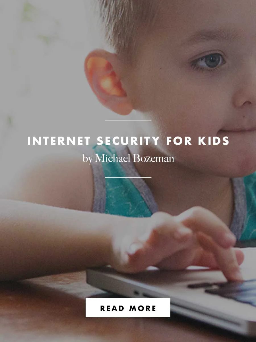 Internet security for children