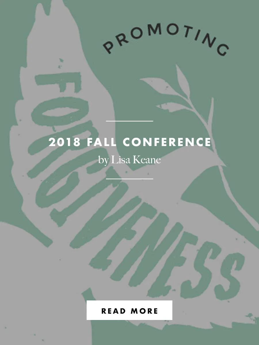 2018 Fall Conference: Promoting Forgiveness 