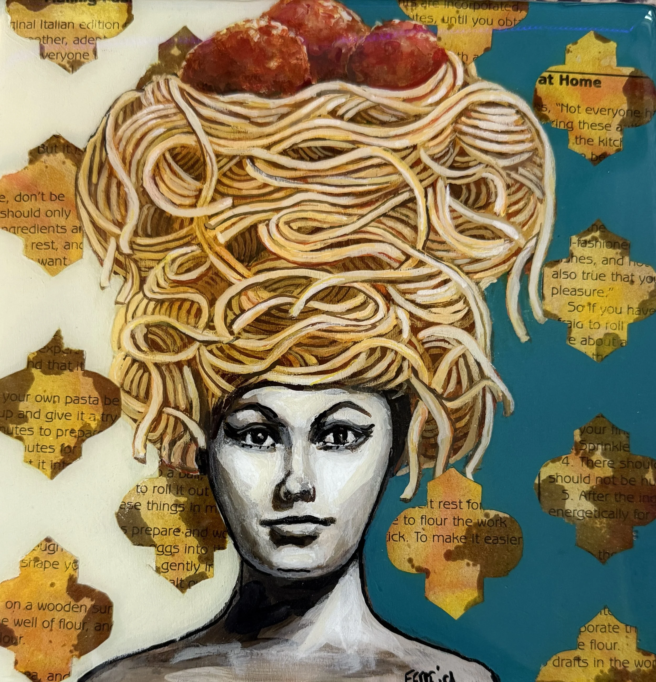Betty & Meatballs | Print