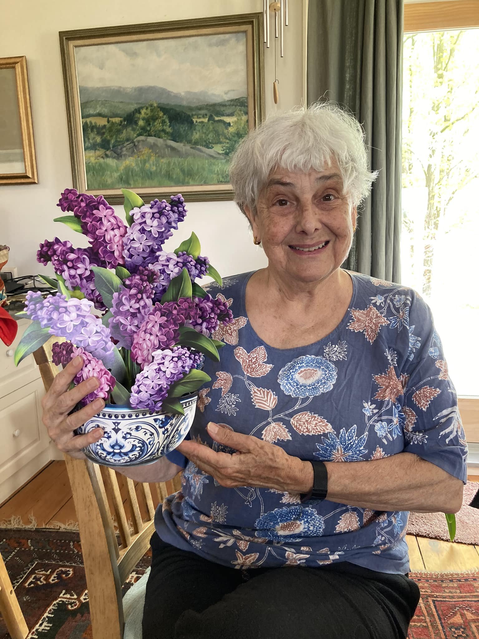 Happy Mother&rsquo;s Day Cheryl S. Overin Heneveld! The flowers love you too!

Maybe because I&rsquo;ve been listening to Waking Up to the Dark, by Clark Strand, I&rsquo;ve been thinking about ALL the mothers, all the way back, all the ancestors birt