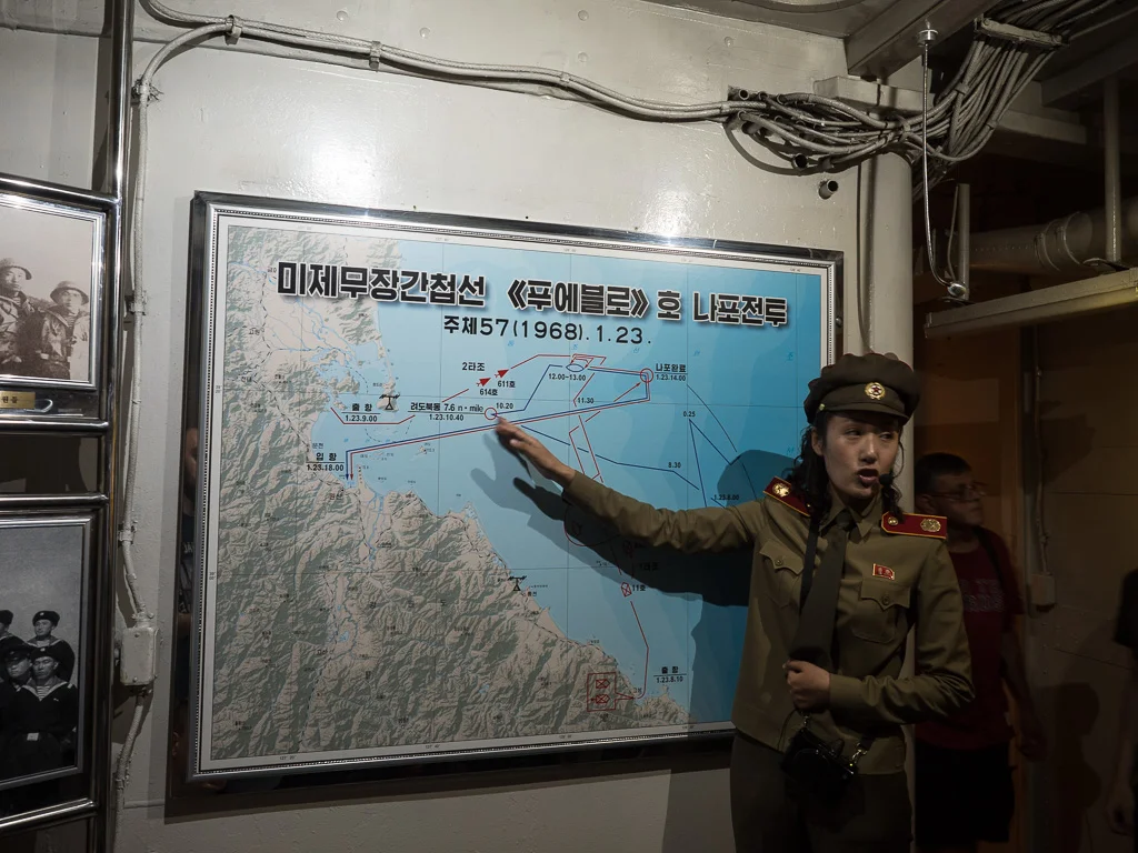Energetic guide explaining the fate of the USS Pueblo
