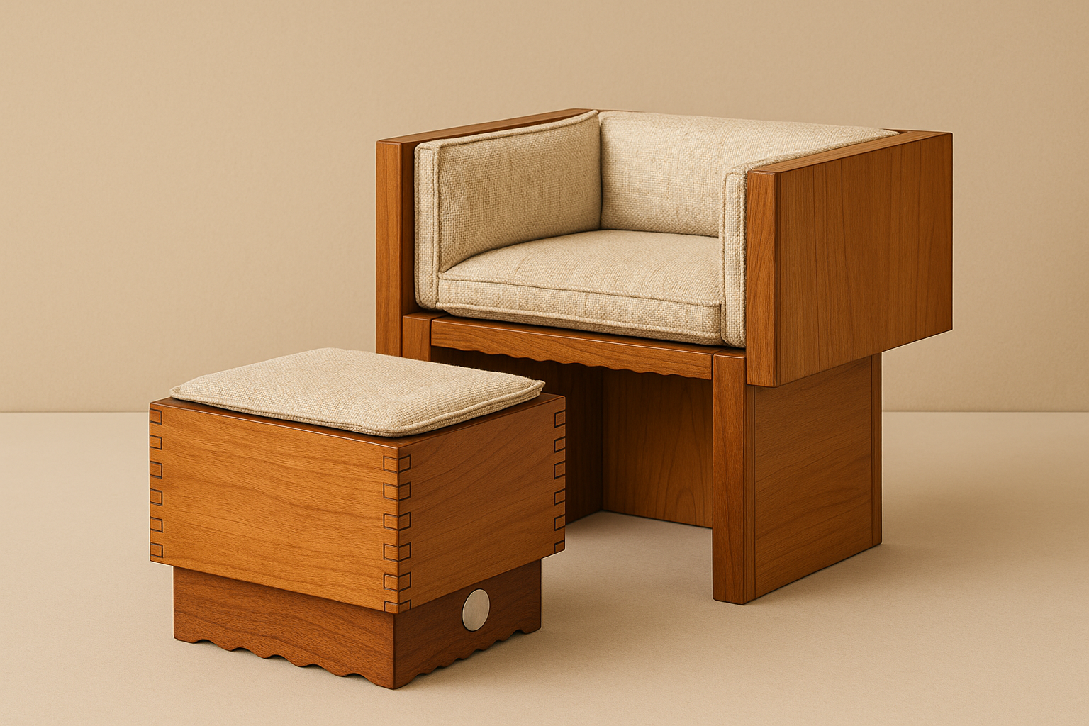 Palomino - armchair and stool - 4.png