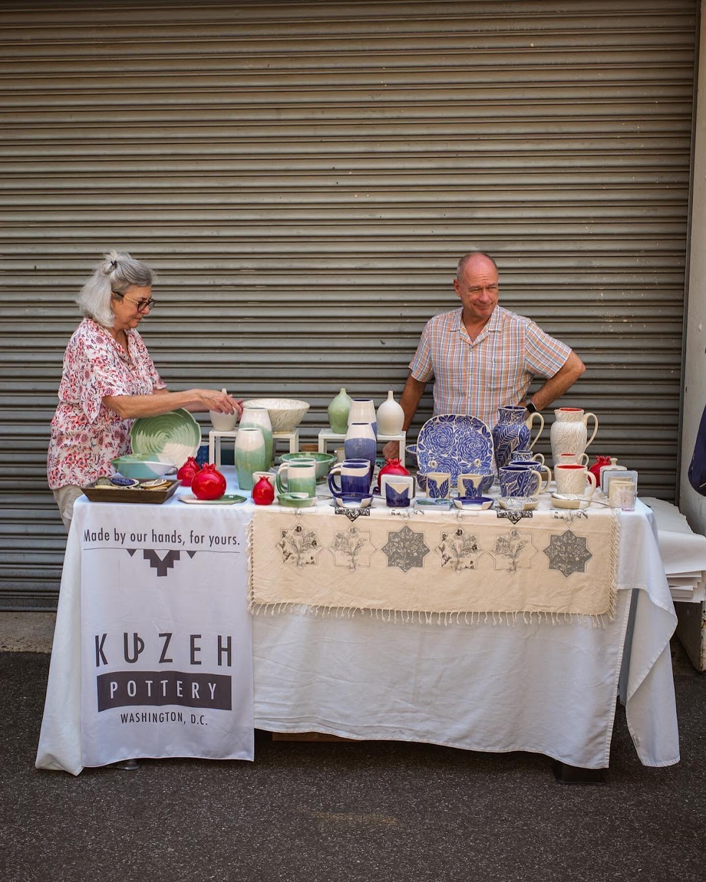 Maydan Holiday Market (12/4) Maker Spotlight:

We loved having our friends from @kuzehpottery at this summer&rsquo;s Meet at Maydan market SO much, we had to have them back again for our Holiday Market. 

Kuzeh is a local ceramics studio inspired by 