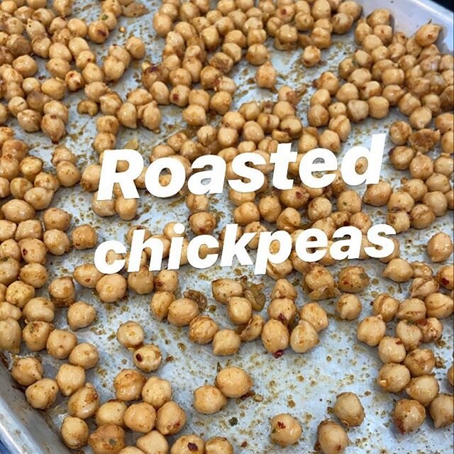 Here&rsquo;s the recipe for the chickpeas, I didn&rsquo;t have all the spices (and I don&rsquo;t follow directions well!) so I improvised. That&rsquo;s the beauty, you can change up the spices to your preferences!

Ingredients

2 (15-ounce) cans chic