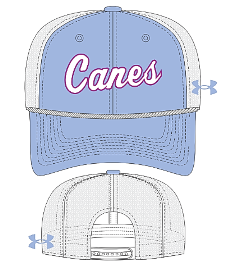 UA Blue Rope Trucker Snapback Hat