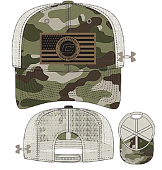 UA Camo Patch Trucker Snapback Hat