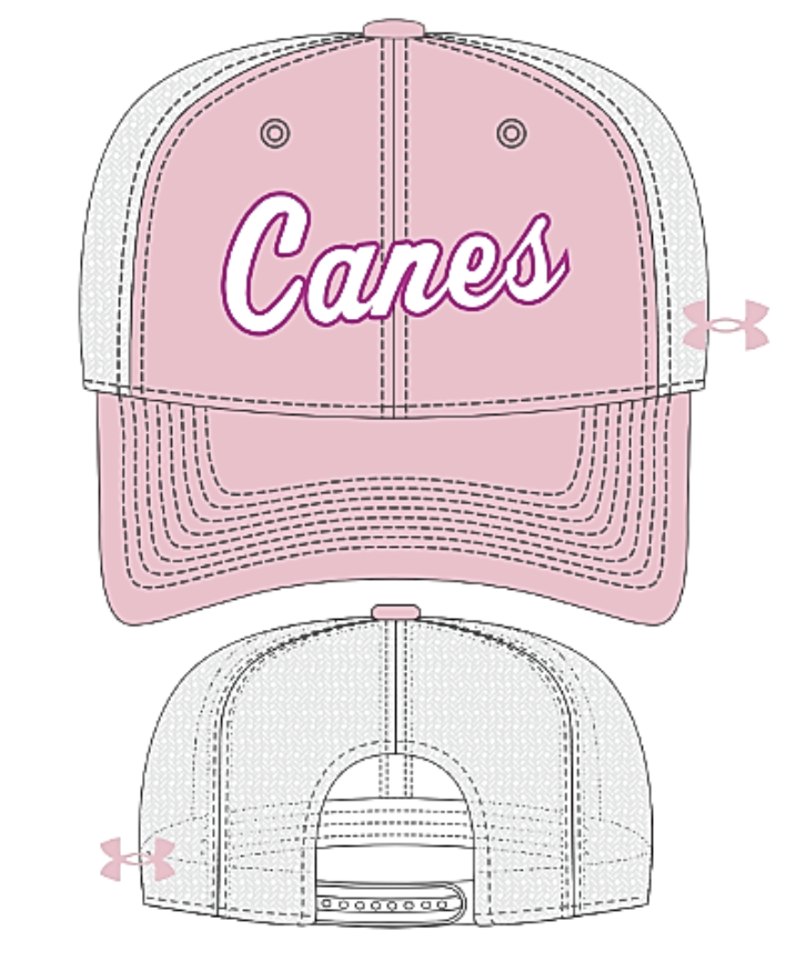 UA Pink Trucker Snapback Hat