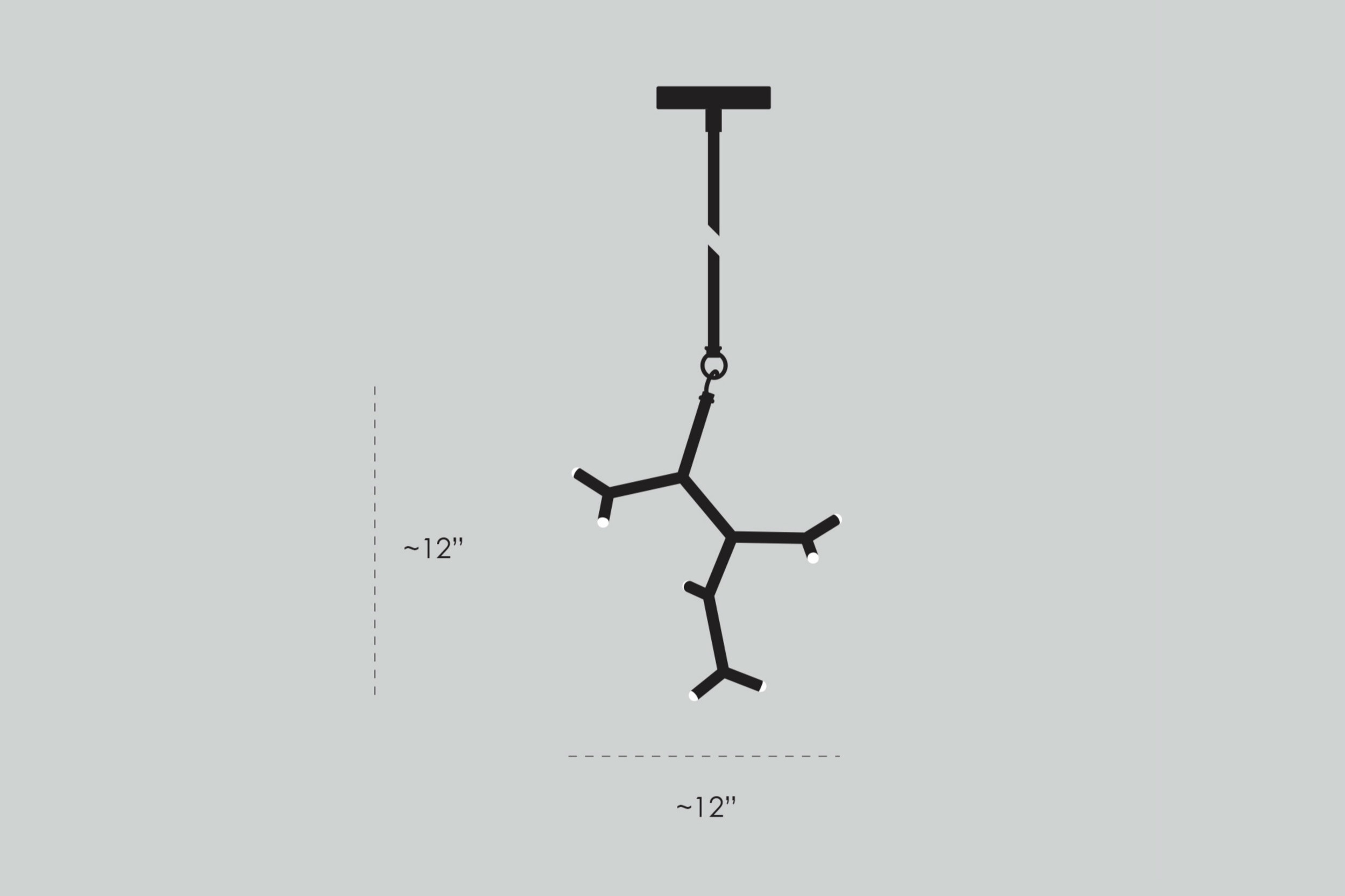 Ursa Minor Pendant Dimensions