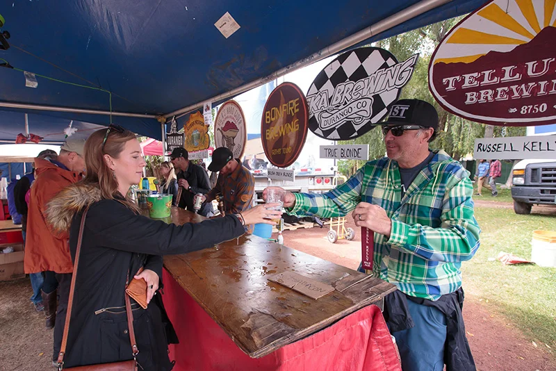 <p><strong>House of Brews </strong> Enjoy a mix of six craft beers and two hard ciders from six of the festival's breweries.<a href=/brews>More →</a></p>