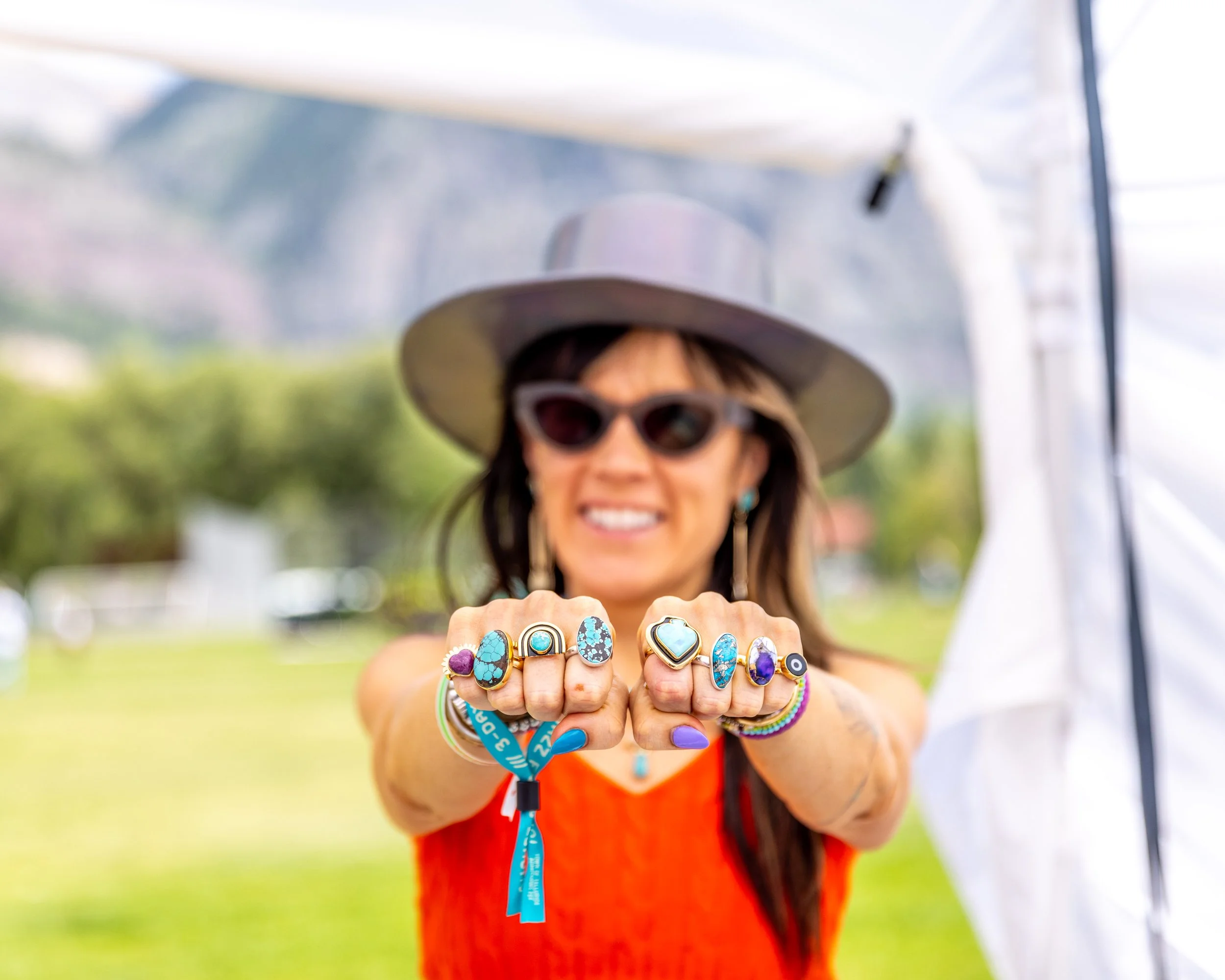 Telluride Jazz Festival Craft Vendor Moon Bear Jewels