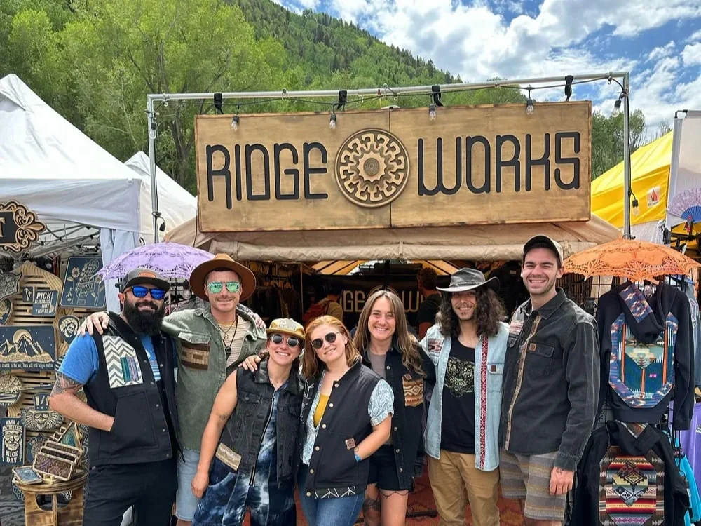Telluride Jazz Festival Craft Vendor Ridgeworks
