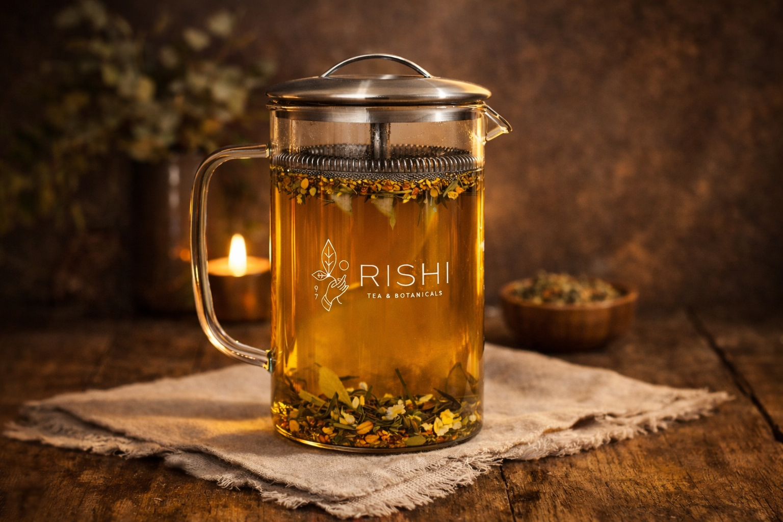 Glass Teapot For Loose Tea (600mL)