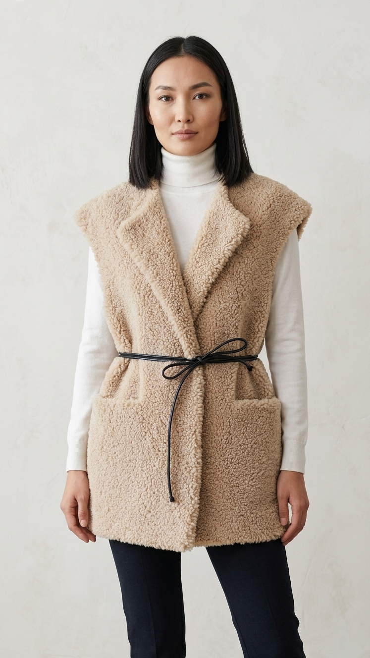 Genuine Sheepskin Vest