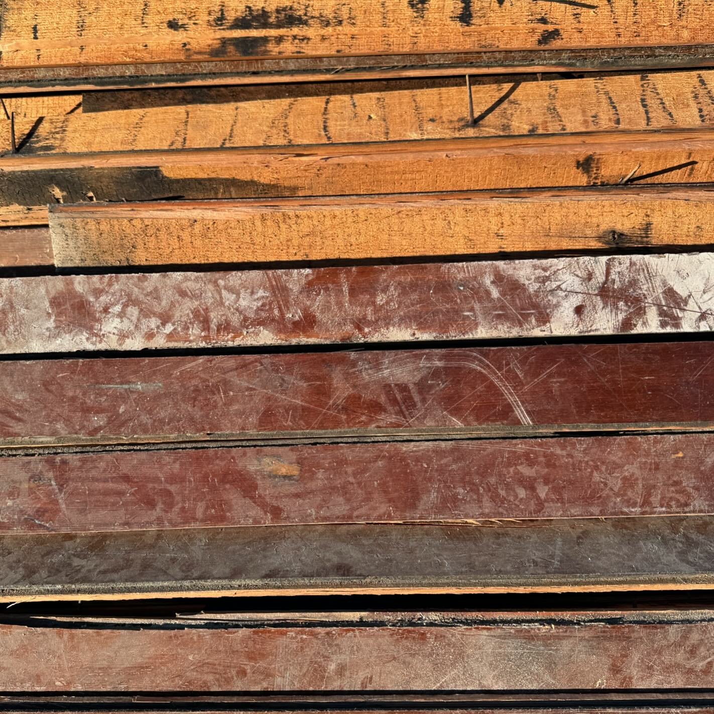 WE&rsquo;RE FLOORED by all this new flooring that rolled in! 

It&rsquo;s a lot of flooring and we&rsquo;re STEPPING up and processing it, because honestly, we need to make more floor puns. 😏

If you&rsquo;re interested in this reclaimed 2 3/4&rdquo
