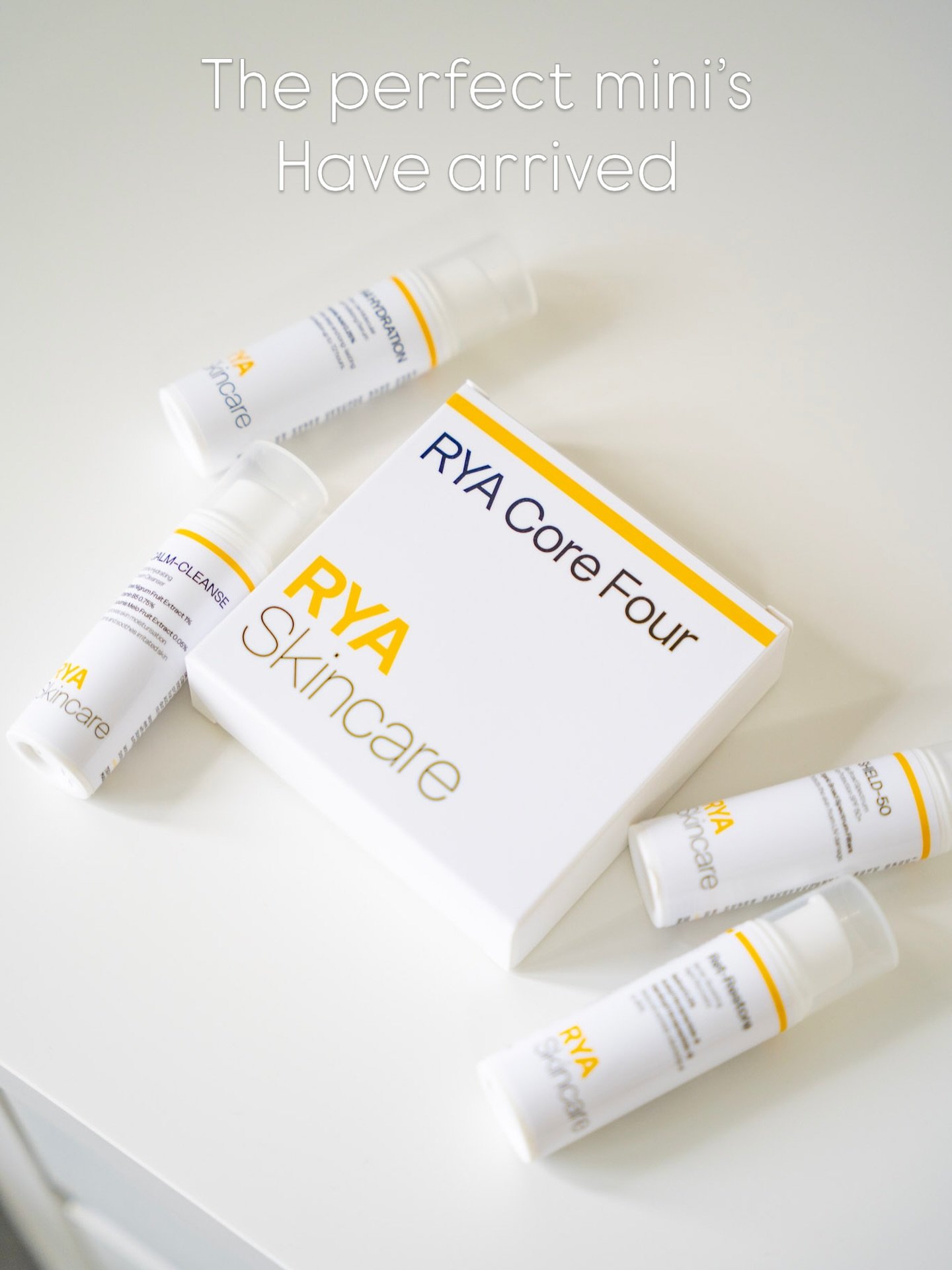 ❤️ Introducing the RYA Skincare Core Four 
Your essential routine for healthy, radiant skin

If you&rsquo;re not sure where to start with skincare, this is the four products that form the foundation of great skin.

The Core Four includes everything y