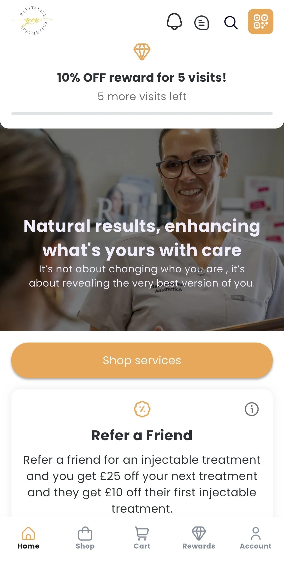 Patient Perfect App. Revitalise You Aesthetics