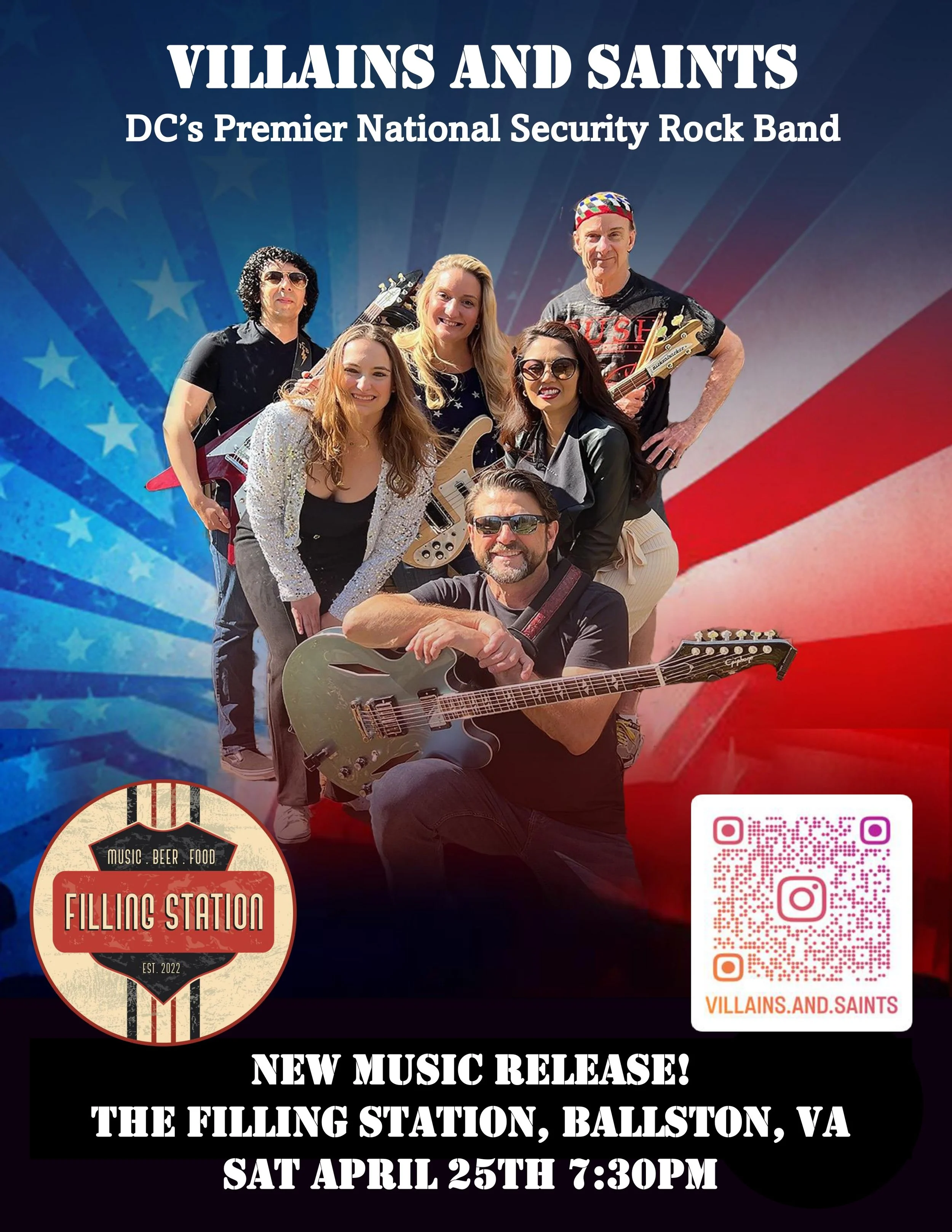 Live Music - Villains and Saints