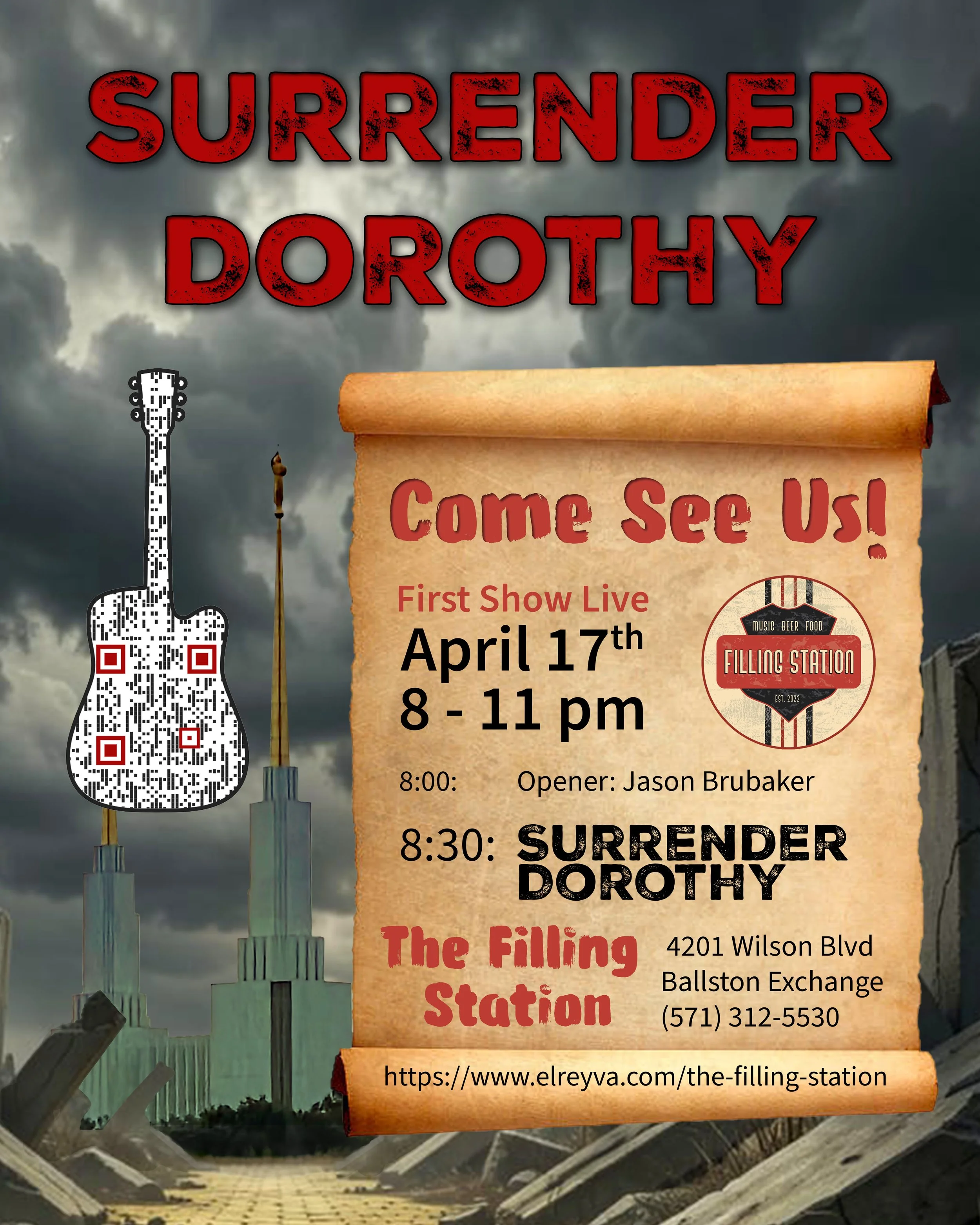 Live Music -Surrender Dorothy