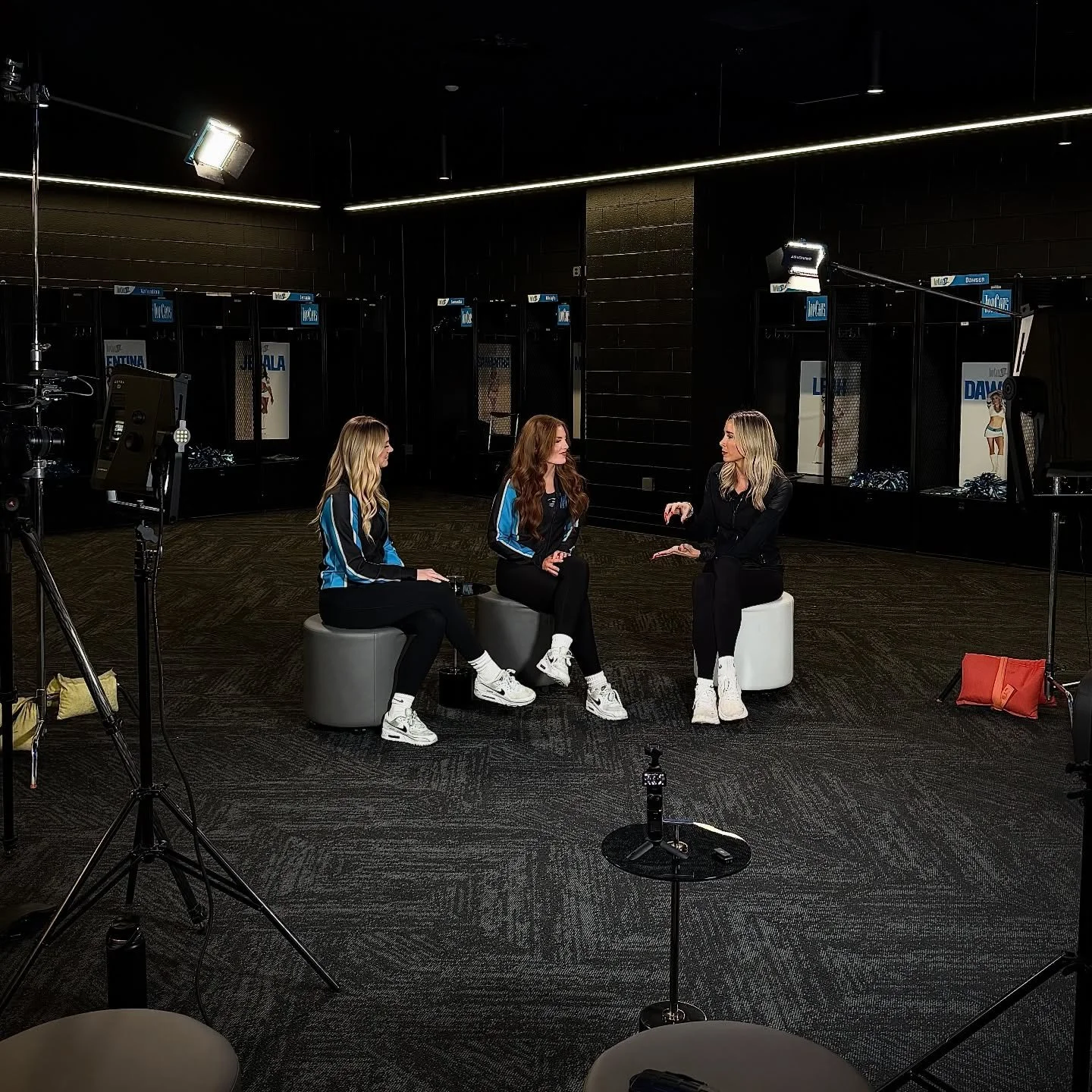 Before kick off - make sure you catch our @qclife + @wbtv_news interview with the @panthers TopCats Cheerleaders. 

I sat down with 2x Veteran @samantha_butler28 and Rookie @c.revelle to talk about what life is like off the field and learn about thei