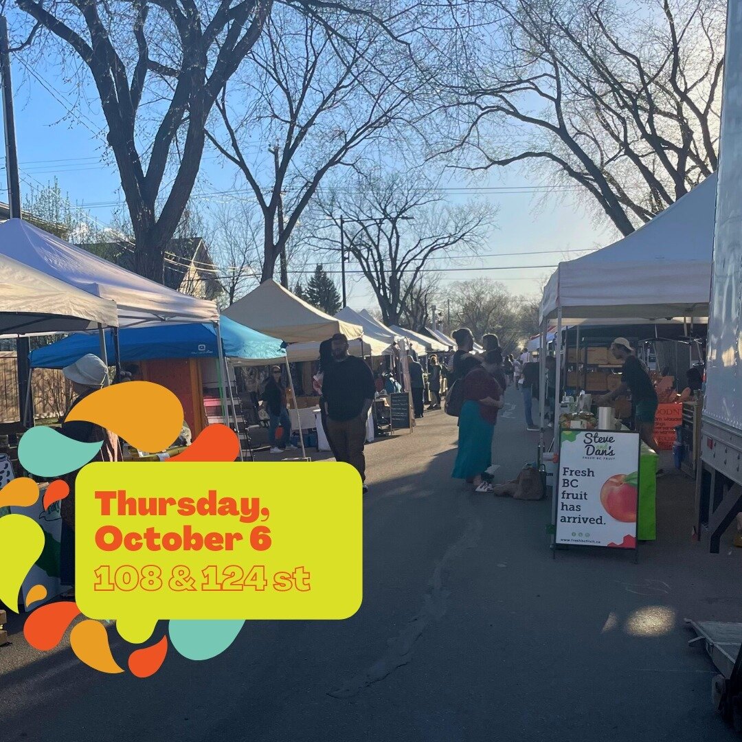 The leaves are falling and the pumpkin spice lattes are being poured, which can only mean one thing...the 2022 market season is almost over! 😢

Come breathe in that fresh Autumn air with a trip to Market Street between 4 PM-8 PM. Check out all our v