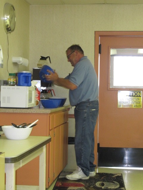 “Somebody has to do the dishes, might as well be the Estimating Manager, Jim Pavlinsky”