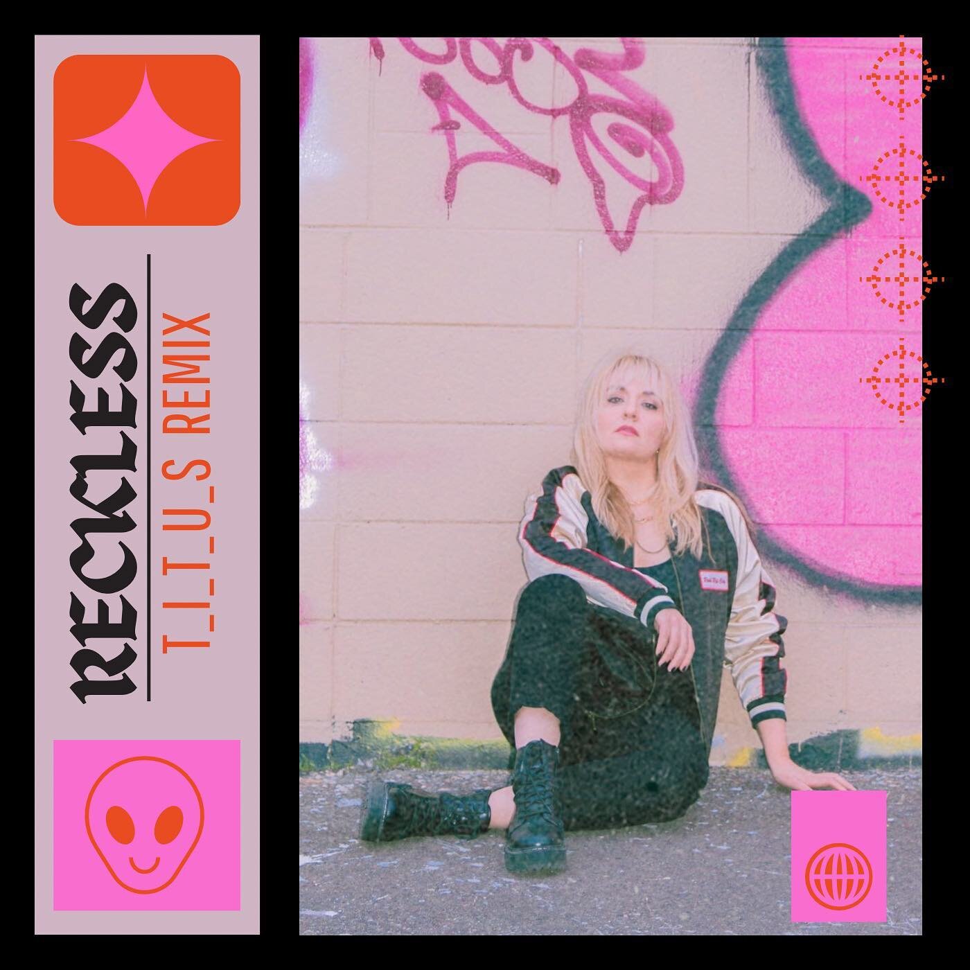 We just dropped a remix of &ldquo;Reckless &rdquo; remixed by Titus @tnagle_music 👻🤍 Titus - u slayed this 🫶 Can&rsquo;t wait for ppl to hear! 🎉 
❤️&mdash; 📸 @pastelcreativestudio