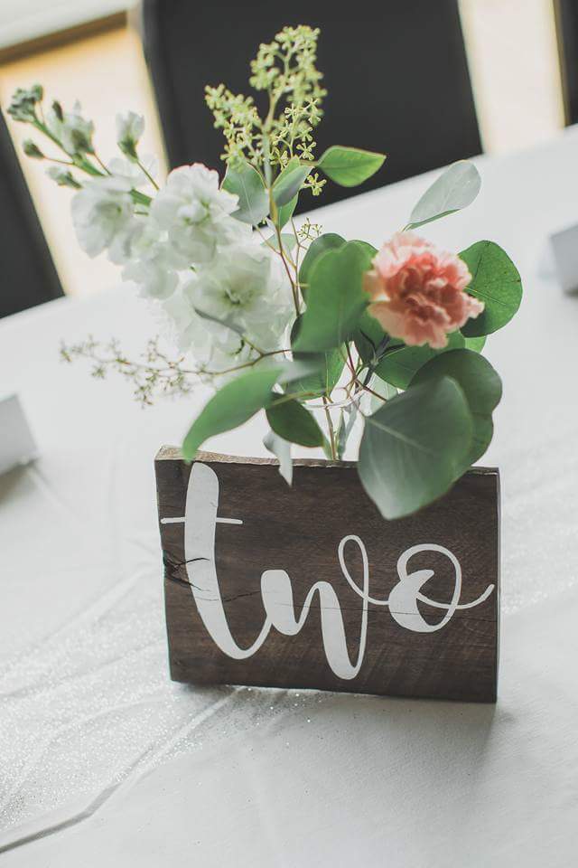 #22  Wooden Table Numbers