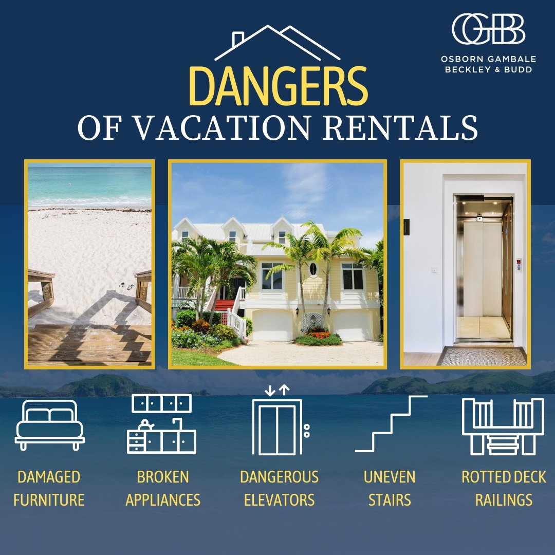 Summer rental season is approaching.  DID YOU KNOW that owners of rental properties (with limited exceptions) are not required to register, obtain licenses, or even pass inspections before renting out their properties?  Injuries due to poorly maintai