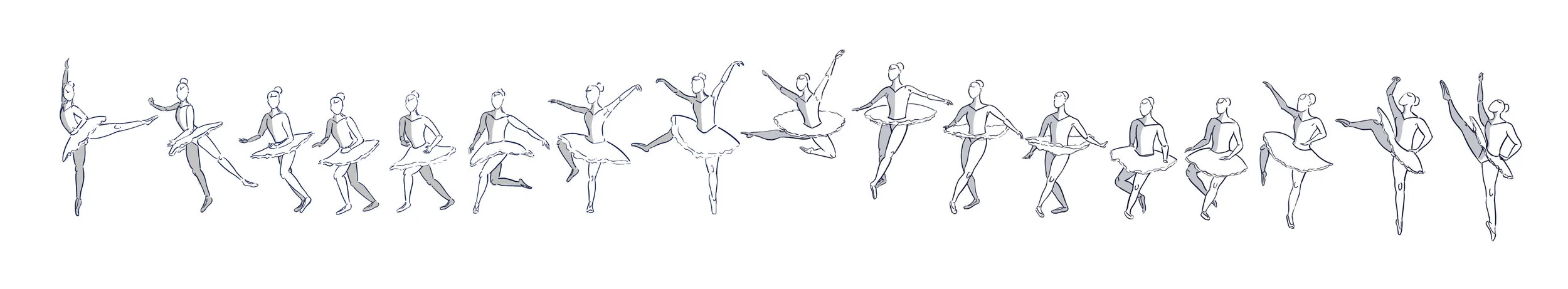 Ballet Jump Sequence Used live video reference footage