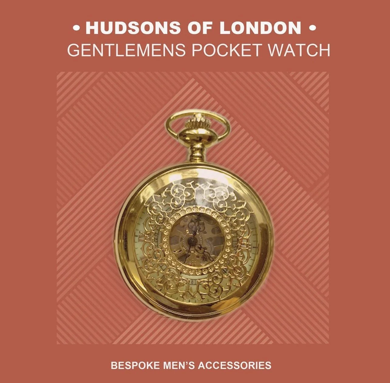 Gold Mechanical Pocket Watch